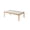 Natural Wood, variant on Smooth Metal Rail Lift Top / Coffee Table with 2 Storage Compartments in Black