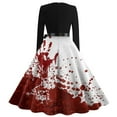 Halloween Dresses for Women Bloody Dress Halloween Funny Adult