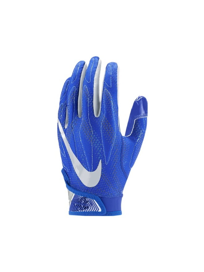 corrupción espacio Perla Nike Superbad 4.0 football gloves (Small, Blue/White) - Walmart.com