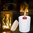 thumbnail image 6 of FUEENIRVA Durable Glass Candle Holder with Lid for Candle Making, 6 of 8