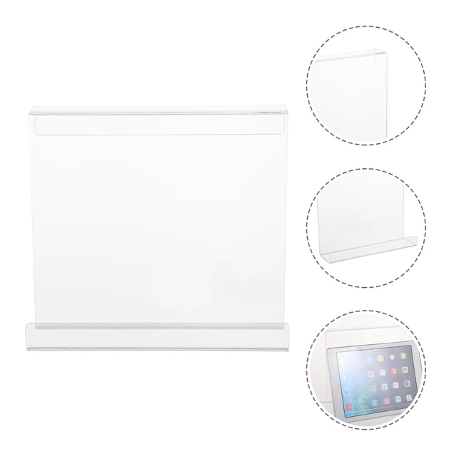KALLORY Soporte Transparente Para Y Tablets Ideal Para De Correr Y Almacenamiento En Casa