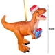 thumbnail image 3 of Colgante de dinosaurio navideño, adorno colgante para árbol de Navidad, decoración festiva para fiestas en el hogar, regalo para niños y adultos, B, 3 of 3