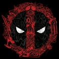 thumbnail image 2 of Men's Marvel: Deadpool Cartoon Icon Logo  Graphic T-Shirt, 2 of 4