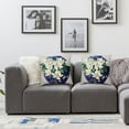thumbnail image 3 of JEUXUS Chinoiserie Pillow Covers Blue and White Grand Millenial Outdoor Porcelain Decorations Decorative Throw Pillows Cases Cushion Covers Set of 2 for Home Room Couch Decor, 3 of 6
