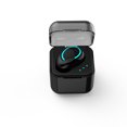 thumbnail image 1 of Sidaley Auriculares compatibles con Bluetooth Auriculares deportivos recargables Micrófono Cancelación de ruido Auriculares de conducción con Cables de audio/vídeo Negro, 1 of 6