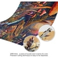 thumbnail image 2 of Colorful Landscape with Mushrooms Jigsaw Puzzle 500 Pieces, Zigsaw with Storage Bag and Reference Picture Easy to Solve Family Game Creative Gift for Friends Parents Grandparents, 2 of 6