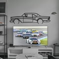 thumbnail image 4 of LaModaHome 1957 Riviere Detailed Metal Silhouette Wall Art, 4 of 5