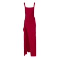thumbnail image 4 of HNMKIU Elegant Dresses for Women Evening Maxi Bodycon Long Square Neck Sleeveless Party Gown With High Slit for Wedding Festive Occasions Maxi Dress RD1,S, 4 of 5
