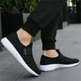 thumbnail image 5 of BUBUDENG Mens Casual Loafer Lightweight Slip on Sneakers Breathable Mesh Walking Shoes Outdoor, 5 of 9