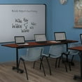 thumbnail image 2 of Regency Kobe 84 x 24 in. Flip-Top Training Nesting Table- Cherry, 2 of 6