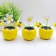 thumbnail image 4 of Abastado Precioso juguete de baile de energía solar, columpio de energía solar, maceta de abeja, adorno de coche para salpicadero de coche, escritorio, oficina, decoración del hogar, 4 of 7