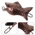 thumbnail image 2 of Unique Rain Chain for Decor Made of Aluminum Alloy Dark Brown Color Enhances Beauty Practical, 2 of 8