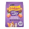 Purina Friskies Surfin and Turfin Favorites Dry Cat Food Flavors of Chicken, Whitefish, Salmon and Filet Mignon, 3.15 lb Bag