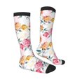 thumbnail image 3 of Balery Colorful Flowers Fun Novelty Socks Men'S Women'S Crew Socks Funny Crazy Novelty Socks Quirky And Cool Socks, 3 of 9