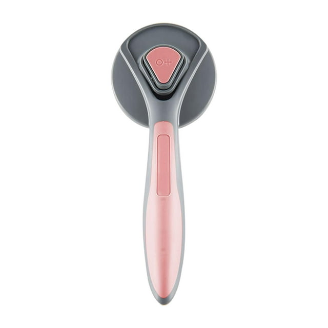 Cepillo de Aseo para Perros y Gatos Sunnimix cepillo Automático para mascotas rosa