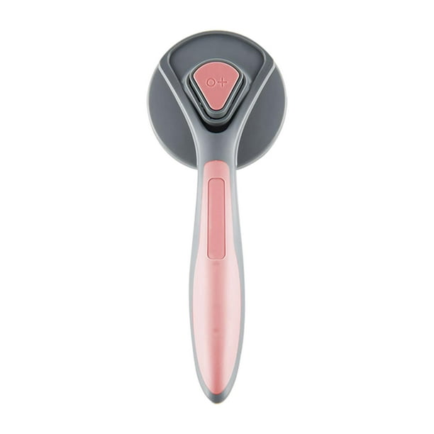 Cepillo de Aseo para Perros y Gatos Sunnimix cepillo Automático para mascotas rosa