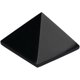thumbnail image 1 of Obsidiana negra 1.5 pulgadas Pirámide natural tallada Chakra Cristal curativo Reiki Piedra Piedra preciosa Radiación Desviación Decoración del hogar Regalo Decoración Artesanía (blac, 1 of 5