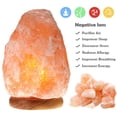 thumbnail image 6 of Betus Natural Crystal Himalaya Salt Lamp Hand Carved 6 to 7 inches, 6 of 7