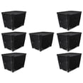 thumbnail image 1 of Life Story Boîte de Rangement Empilable Noire de 20 Gal (14 Paquets), 1 of 9