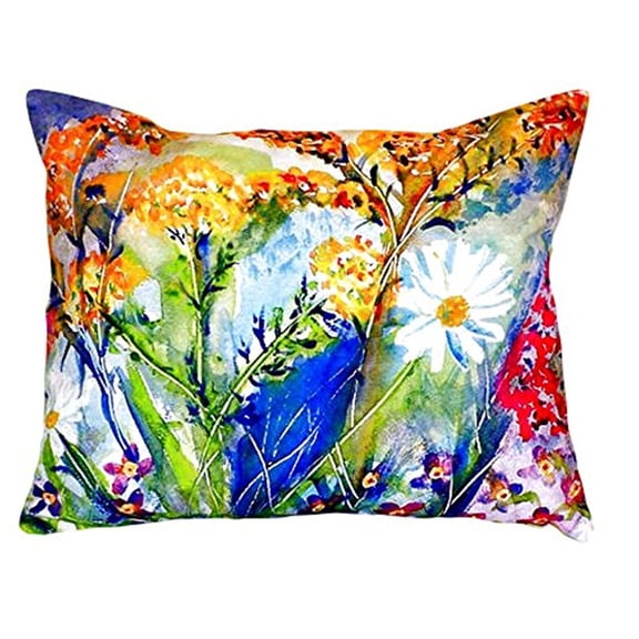 Wild Flower No Cord Pillow 16x20