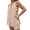 Khaki, variant on MuXiKeJi Clothes Trendy 2 Piece Short Sets for Women Summer 2026 Henley Sweatsuit Travel Vacation Airport Outfits Pajamas Sets
