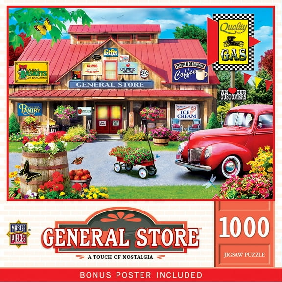 MasterPieces 1000 Piece Puzzle - A Touch of Nostalgia - 19.25"x26.75"