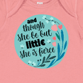 thumbnail image 4 of Inktastic Shakespeare She Is Fierce Quote Girls Baby Bodysuit, 4 of 5