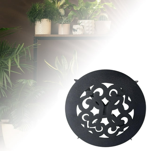 Versatile Circular Metal Garden Rack for Displaying Potted and Decorative Pumpkins Indoors or Outdoors