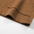 thumbnail image 6 of BXINGOHAI Running Shorts Deals $15 & Under Athletic Shorts for Men Shorts Workout Short Summer Sports Training Men's Men's Pants Khaki Shorts Men Khaki Shorts Coffee,XXL, 6 of 6