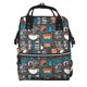 thumbnail image 1 of Easygdp Coffee Lover Print para Bolsa de Bebé de Gran Capacidad con Múltiples Bolsillos, Bolsa de Pañales para Padres, Bolsa de Viaje Organizada y Elegante, 1 of 6