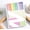 Green, variant on 2-in-1 Sticky Notes Set,Spiral Notepad with Sticky Notes,Compact Design,Spiral Lined Notebooks,Pastel Self-Stick Note Pads Small Spiral Notebooks Sticky Tabs for Note Taking Office