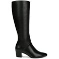 thumbnail image 2 of Naturalizer Womens Melanie Leather Zipper Knee-High Boots, 2 of 3