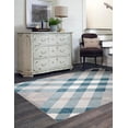 thumbnail image 3 of Aqua Kors Grey Polyester Rug 3'0" x 5'0", 3 of 7