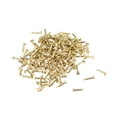 thumbnail image 3 of Uxcell Carbon Steel Tiny Nail Copper Plating for DIY Decorative Household Accessories 0.31" x 0.09" Brass Tone 200pcs, 3 of 5