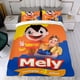 thumbnail image 4 of Bely y Beto Conjunto de sábanas temático, trío de piezas, cómodo y amigable con la piel, diseño único, regalo de decoración para el hogar para familiares, amigos y fans,135cm *200cm, 4 of 6
