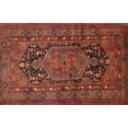 thumbnail image 1 of Ahgly Company Indoor Rectangle Traditional Saffron Red Persian Area Rugs, 3' x 5', 1 of 6