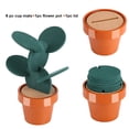 thumbnail image 3 of Nimomo Cup Mat Practical Cup Coasters Novelty Potted Cactus Cup Mat Pad Heat Insulation Coasters Table Desktop Decoration, 3 of 8