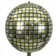 thumbnail image 5 of Globo de aluminio 4D de 22 pulgadas con láser plateado para discoteca, bar, fiesta, globo de papel de aluminio arcoíris, 5 of 5