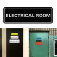 thumbnail image 2 of Señal de seguridad contra incendios profesional para puerta/pared, señal para sala eléctrica, fácil instalación, 2 of 8