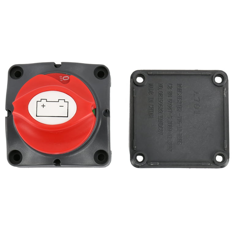 Battery Switch 12V-48V, 300A Main Switch Power Switch Battery Switch  Isolator Switch Main Switch Battery Switch for Boat Motorcycle Yacht Car  Marine Caravan : : Automotive