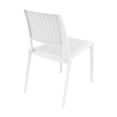 thumbnail image 2 of Compamia Verona Chaise de Salle à Manger de Patio en Résine Aspect Osier, Blanche, 2 of 11
