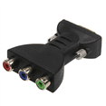 thumbnail image 1 of 2X 3RCA RGB Female to HD 15-Pin VGA Style Component Video Jack Adapter Conventer, 1 of 6