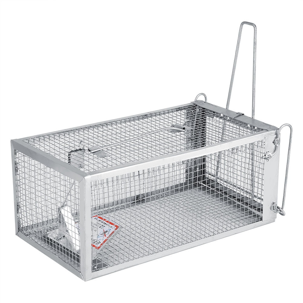Details about    White Humane Rat Trap Cage Animal Pest Rodent Mice Mouse Bait Catch Capture 