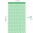 thumbnail image 2 of Nvzi Paquete de 3 serpentinas de copos de nieve de 3,28 x 6,56 pies para decoración de fondo, cortinas de lluvia mate de un solo color para puerta para Navidad,dorado, 2 of 4