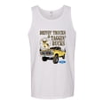 thumbnail image 2 of Wild Bobby, Driving Trucks and Taggin Bucks Retro Ford F150 Hunting, Cars and Trucks, Men Graphic Tank Top, White, Medium, 2 of 4
