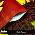 thumbnail image 4 of G128 Combo Pack: Garden Flag Stand Black 36x16IN & Garden Flag Welcome Four Sunflowers Red 12x18IN, 4 of 9