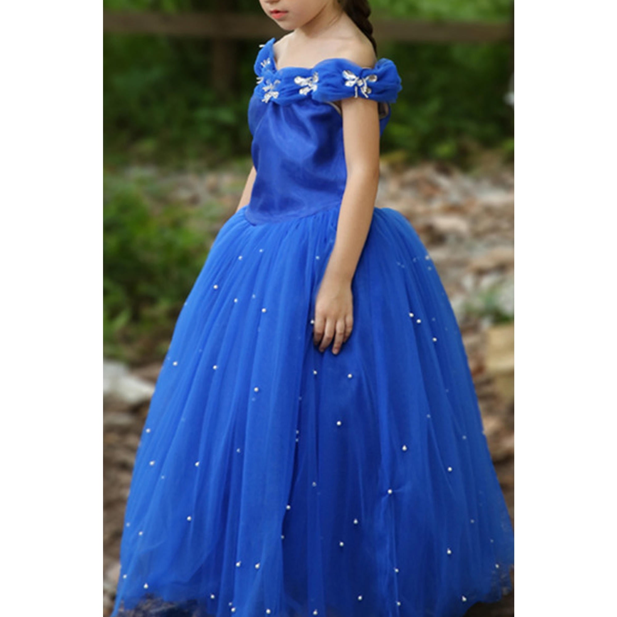 little girl cinderella ball gown