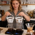 thumbnail image 2 of Reusable Coffee Filters,Mesh Strainer | 6-8 Cup Coffee Maker Mesh Filter with Handle - for Home Kitchen Tea Beverage Filtration Restaurant, 2 of 18