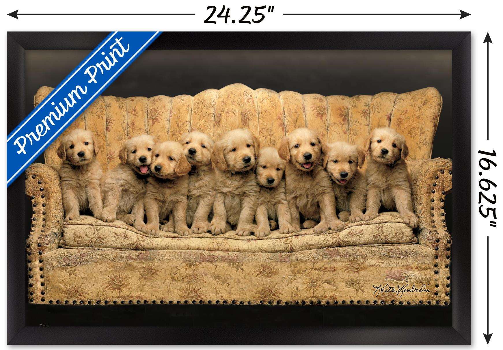 Keith Kimberlin - Puppies - Couch Poster