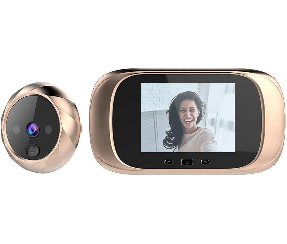 Screen Digital Door Camera Electronic Door Viewer Bell IR Night vison